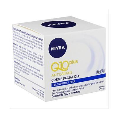 Imagem de Creme Nivea Q10 Plus Antissinais Dia FPS 30 Pele Normal a Seca