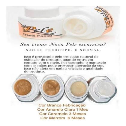 Imagem de Creme Nova Pele Facial Clareador Melasma 25g 