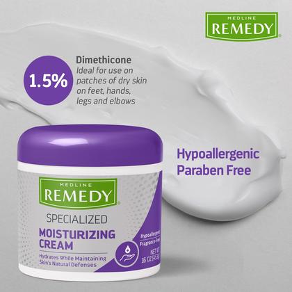 Imagem de Creme para a pele Medline Remedy sem perfume 473 ml 1,5% de dimeticona