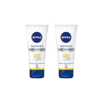 Imagem de Creme Para As Maos Nivea 75G Anti-Idade Q10-Kit C/2Un