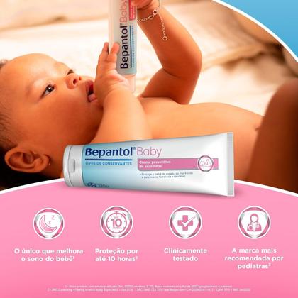 Imagem de Creme para Assaduras Bepantol Baby 120g