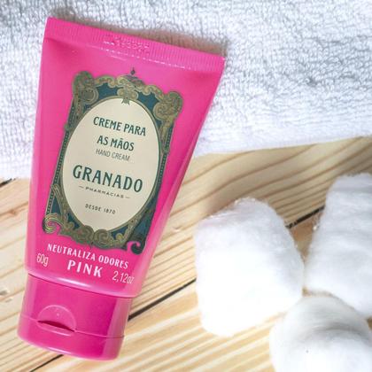 Imagem de Creme Para Maos Hidratante Granado Pink Neutraliza Odor 60g