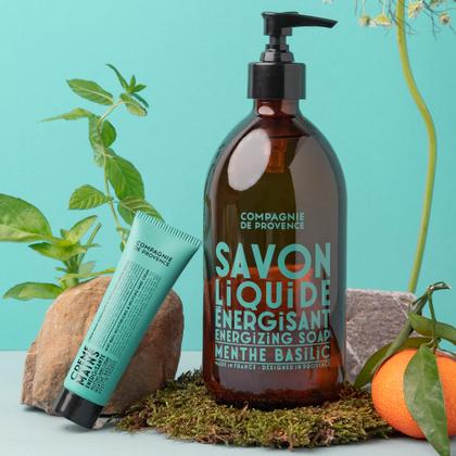 Imagem de Creme para mãos La Compagnie de Provence com menta e manjericão 30mL