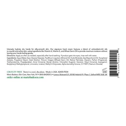 Imagem de Creme para mãos Mario Badescu Special com vitamina E 120mL