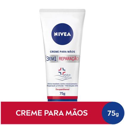 Imagem de Creme Para Mãos NIVEA 3 em 1 Reparação