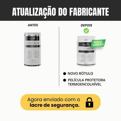 Imagem de Creme Para Massagem Ozônio Cream 1kg Eccos