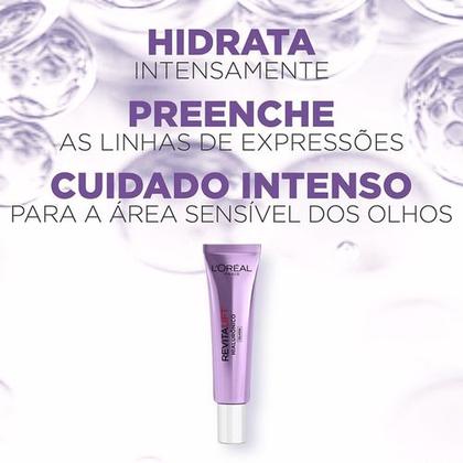 Imagem de Creme Para Olhos L'oréal Paris Revitalift Hialurônico 15g