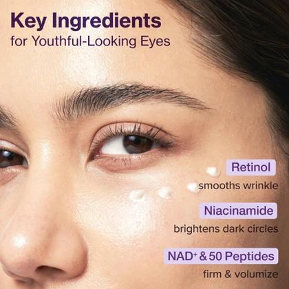 Imagem de Creme para os olhos numbuzin No.9  Creme para os olhos NAD Retinol Volumetox