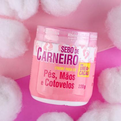 Imagem de Creme para os Pés, Mãos e Cotovelos Sebo de Carneiro 200g - Rhenuks