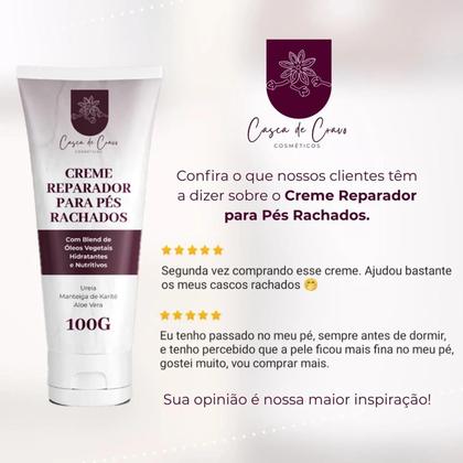 Imagem de Creme Para os Pés Rachados e Ressecados