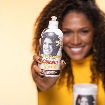 Imagem de Creme para Pentear Coco e Cacau Soul Power - Deixa os Cachos Soltos e Macios - 500ml