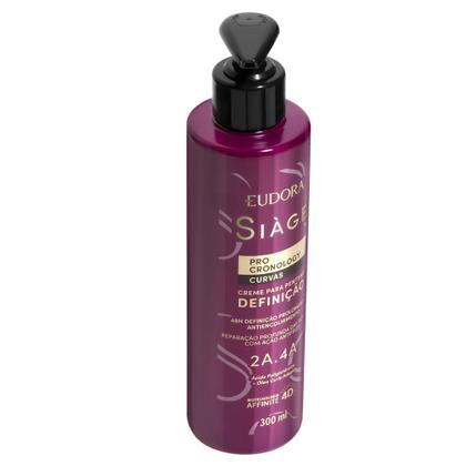 Imagem de Creme para Pentear Definição Eudora Siàge Pro Cronology Curvas 300ml