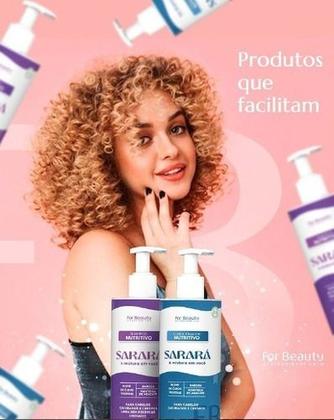 Imagem de Creme Para Pentear E Modelador De Cachos Sarará 4a 4b 4c