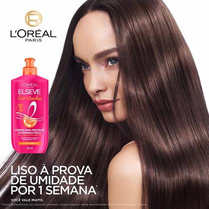 Imagem de Creme Para Pentear L'Oréal Paris Elseve Liso dos Sonhos