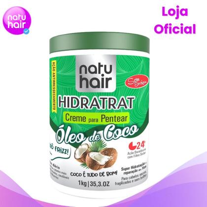 Imagem de Creme para Pentear Óleo de Coco NatuHair 1kg