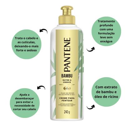 Imagem de Creme Para Pentear Pantene Pro-V Bambu 240g
