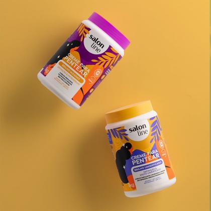 Imagem de Creme Para Pentear Salon Line Brilho Umidificado 1kg
