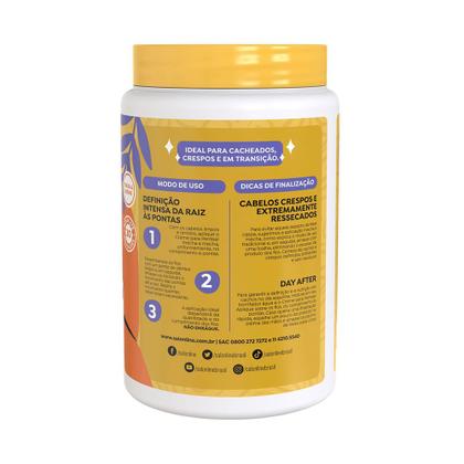 Imagem de Creme Para Pentear Salon Line Brilho Umidificado 1kg