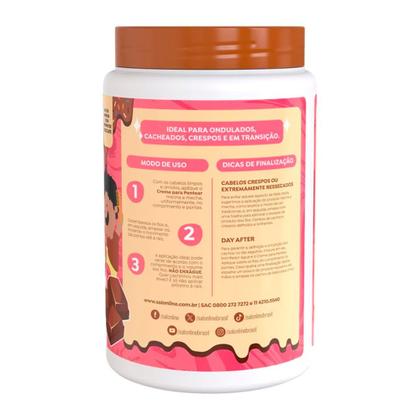 Imagem de Creme para Pentear Salon Line Kids Chocolate Cachinhos Nutridos 1Kg