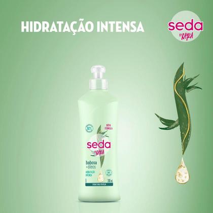 Imagem de Creme para Pentear Seda Babosa & Óleos By Rayza 300ml