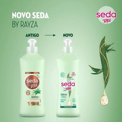 Imagem de Creme para Pentear Seda By Rayza Babosa e Óleos 300ml