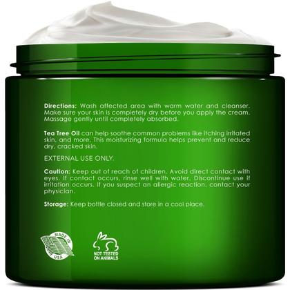 Imagem de Creme para pés New York Biology Tea Tree Oil 240 ml para pés secos