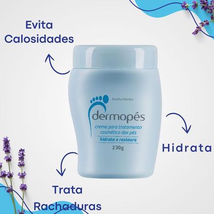 Imagem de Creme para Tratamento de Pés Rachados Spa para os Pés + Creme Para Tratamento Dermopés 2789856789805430g (azul)