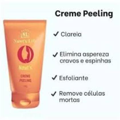 Imagem de Creme Peeling Facial Nawts Life 60g Esfolia, Remove Cravos e Hidrata