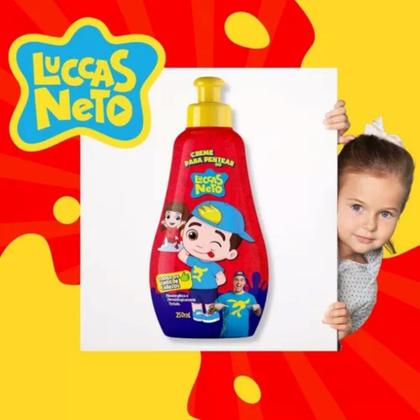 Imagem de Creme Pentear Luccas Neto Todos os Tipos de Cabelos - 250ml