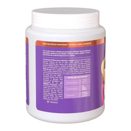 Imagem de Creme Pentear Salon Line SOS Cachos Super Óleos 1kg