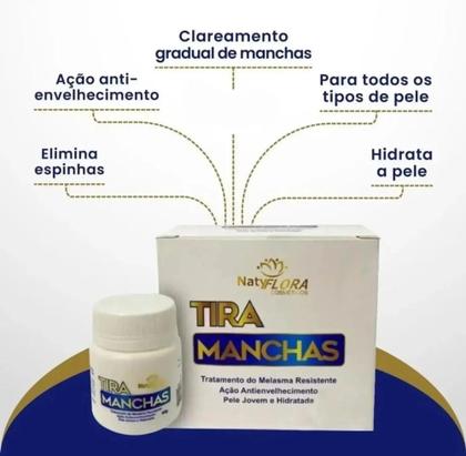 Imagem de Creme Poderoso Tratamento Manchas Melasma Nf 50g