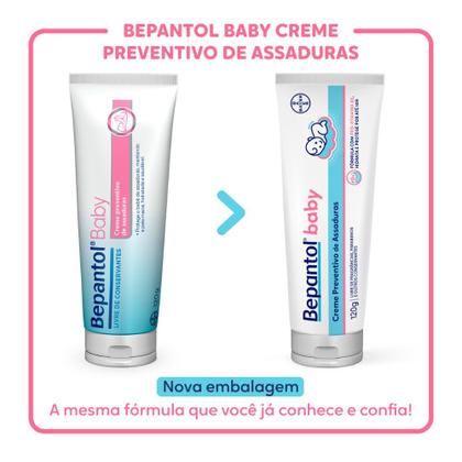 Imagem de Creme Pomada de Assadura Proteção Delicada 120gr - Bepantol