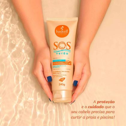 Imagem de Creme Pré e Pós Sol Haskell S O S Verão 240g