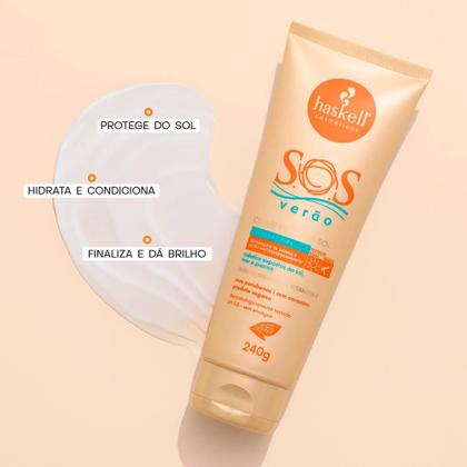 Imagem de Creme Pré e Pós Sol Haskell S O S Verão 240g