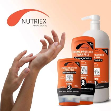 Imagem de Creme Protetor Luva Química Grupo 3 Plus 200g 64717 Nutriex