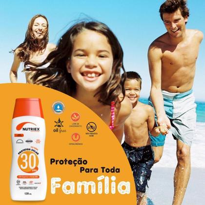 Imagem de Creme Protetor Solar FPS 30 UVA/UVB 120ml 0060954 Nutriex