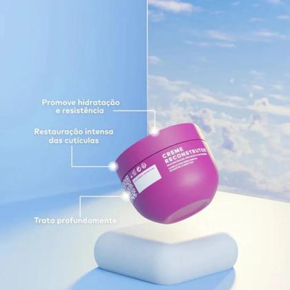 Imagem de Creme Reconstrutor para Cabelos Reconstrução e Proteção Antiquebra 250g