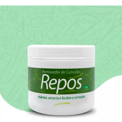 Imagem de Creme Removedor de Cutículas Repos 120g  Manicure Pedicure
