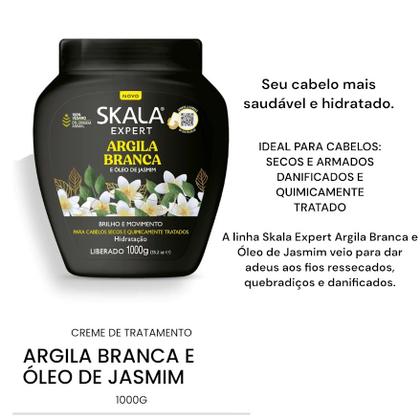 Imagem de Creme Skala Argila Branca E Óleo De Jasmim 1Kg