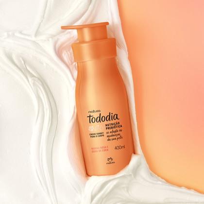 Imagem de Creme Sorbet Desodorante Nutritivo Corpo Tododia Manga Rosa e Água de Coco 400 ml - Refrescante
