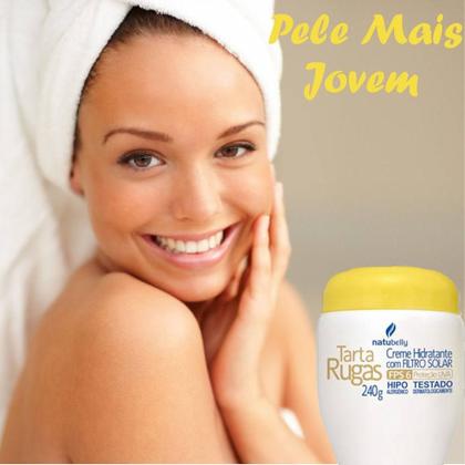 Imagem de Creme Tarta Rugas Antirugas Hidratante com Filtro Solar 240g Natubelly