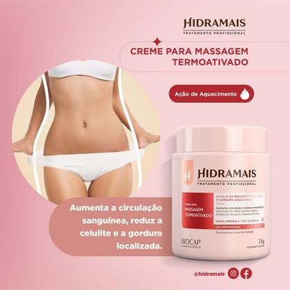 Imagem de Creme Termoativo Lipotérmico Hidramais