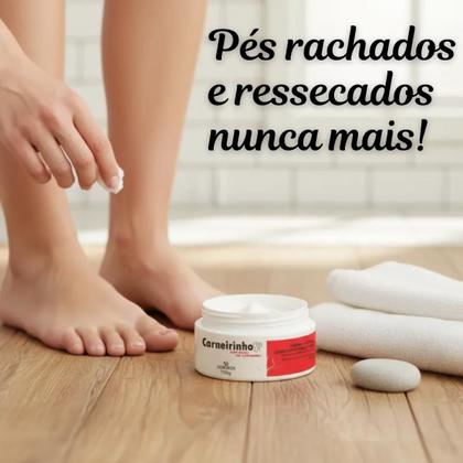 Imagem de Creme Ultra Hidrantante para os Pés Carneirinho Dokmos 190g Antiressecamento e rachaduras