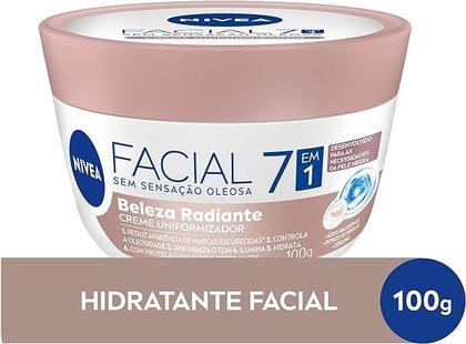 Imagem de Creme Uniformizador Facial Nivea Beleza Radiante para Pele Negra 100g