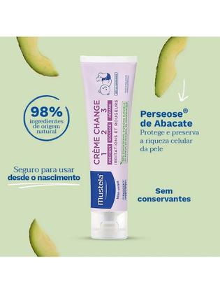 Imagem de Creme Vitaminado Mustela Bebe Preventivo De Assaduras 108g