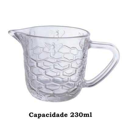 Imagem de Cremeira Leiteira em Vidro Trabalhado Abelinha Bee 230ml