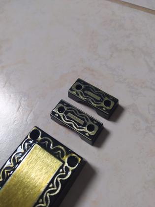 Imagem de Cremona colonial decorada fecho para janela trinco