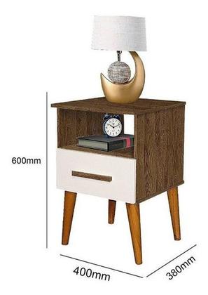 Imagem de Criado 1 Gaveta Safira retrô alto prático várias cores!!!