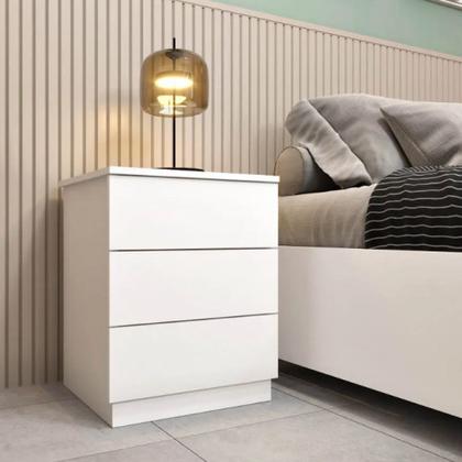 Imagem de Criado com 3 Gavetas Veronna TCIL Móveis