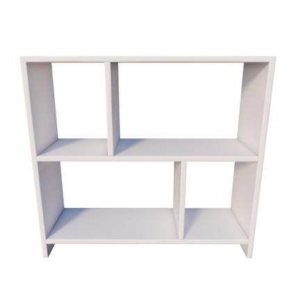 Imagem de Criado Rack Nicho Aparador Sala Quarto Escritório Branco